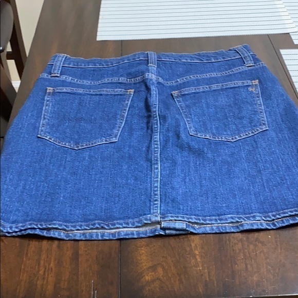 Madewell denim button skirt size‎ 30 - Picture 4 of 8